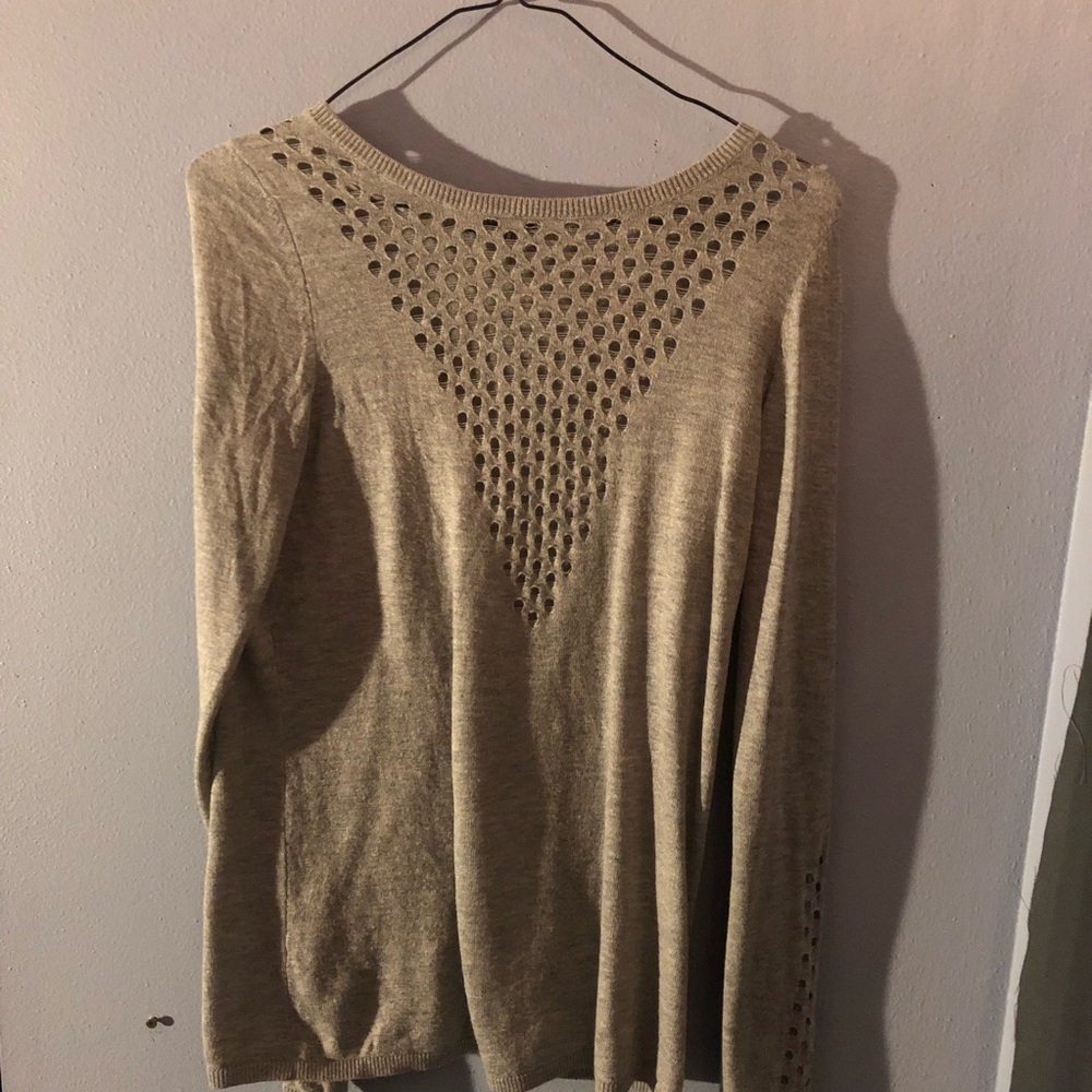 Long Sleeve Textured Shirt